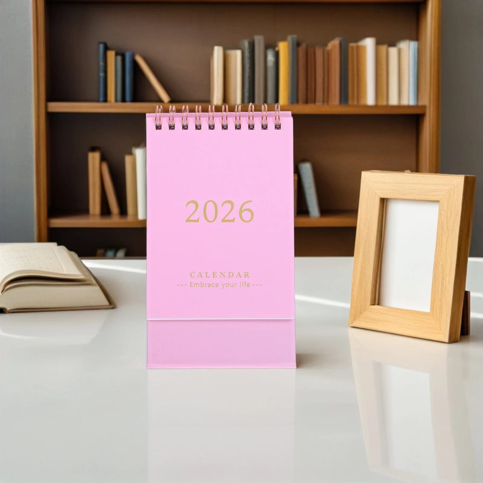 Kalender Meja Kecil 2026 Perencana Bulanan Serbaguna untuk Penggunaan Rumah dan Kantor Perencana Bulanan Hijau Kalender Meja