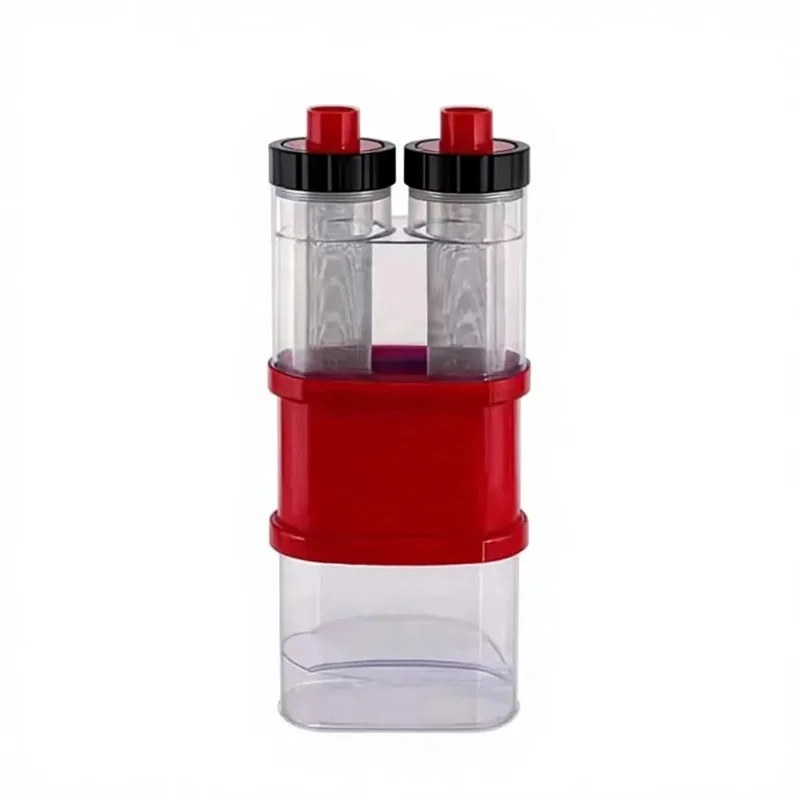 

Environmentally Friendly Fish tank Bottom Filter Plastic 1.5L Aquarium Sedimentation Filtration System Feces Separator