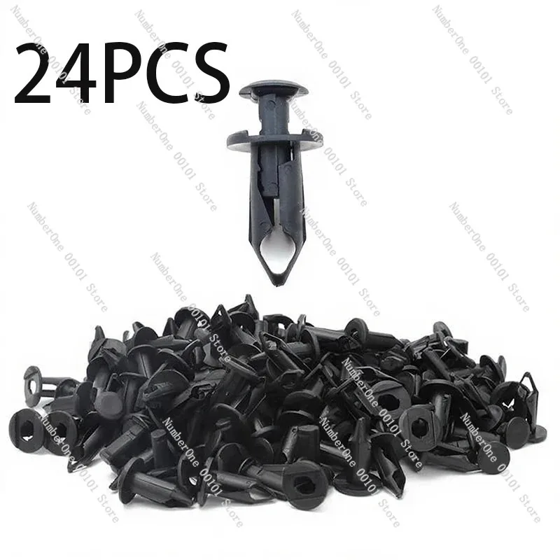 24PCS Bodywork Push Rivets for CFMOTO Uforce Zforce Cforce, Plastic Hood Clips 9060-040310 Replacement