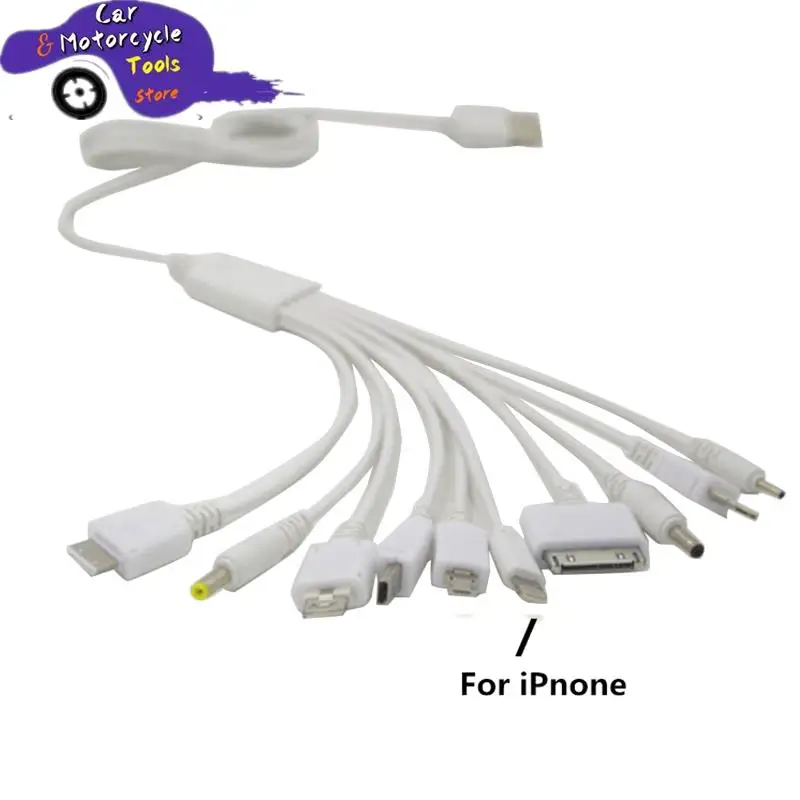 10 in 1  Pin Cable Charger USB Adapter Data Wire For PSP Computer Cables Multifunction USB Data Transfer Cable Universal Multi