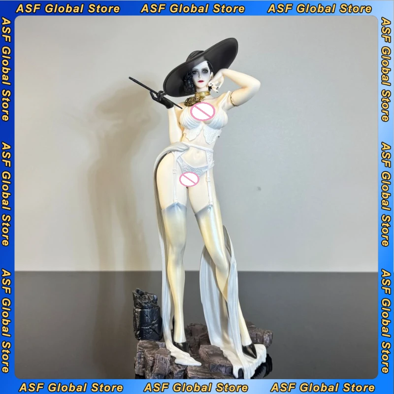 

30cm Anime Figure Lady Dimitrescu Perimeter Model Sexy Beautiful Girl Statue Desktop Decoration Ornaments Christmas Gifts Toys