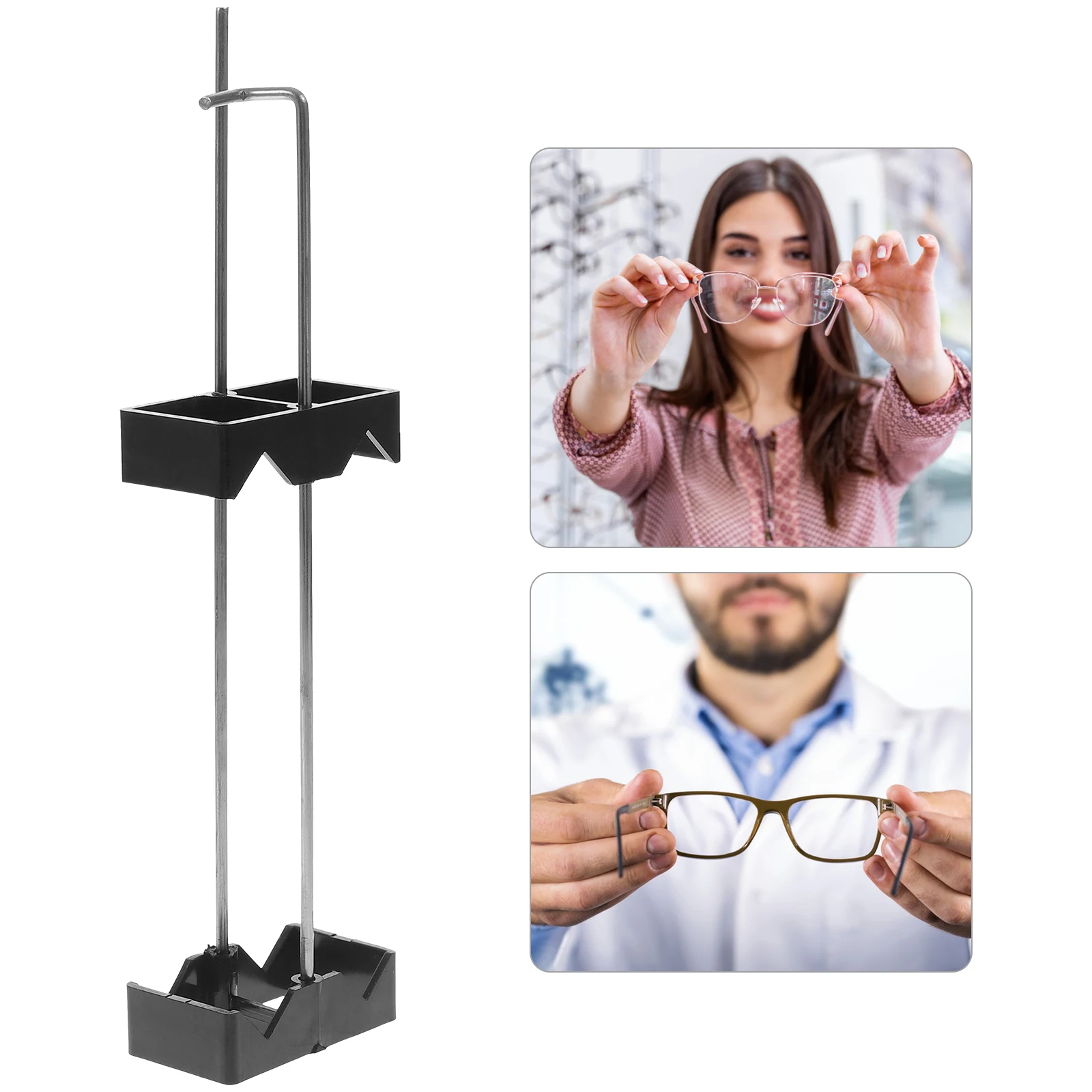 

3Pcs Lens Dyeing Clips Plastic Eyeglasses Dyeing Brackets Stable Frame Lens Tinting Holder Eyeglass Shop Accessories