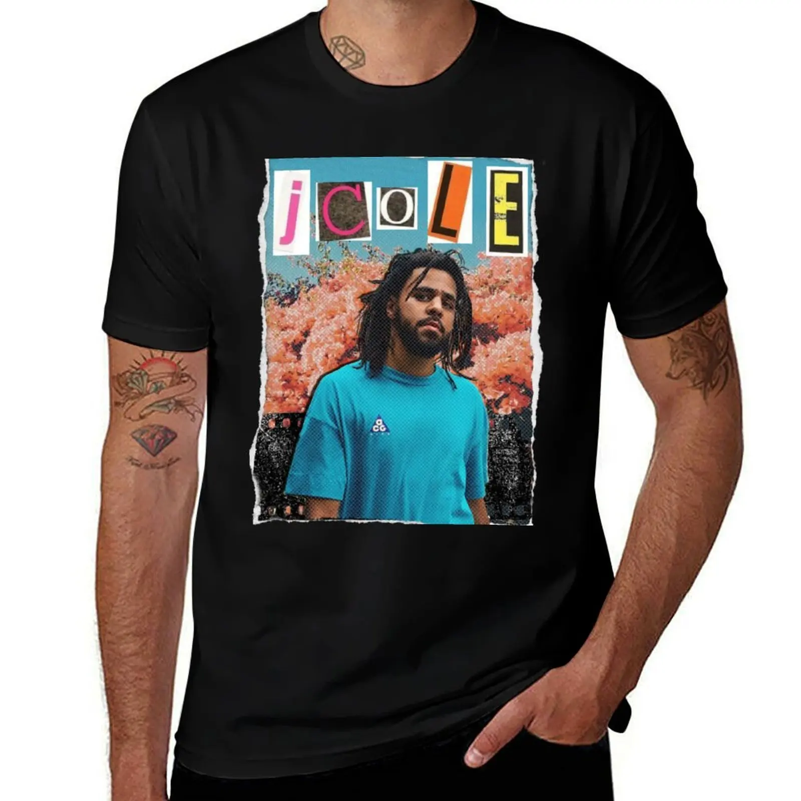 J. Cole T-Shirt man t shirt cotton high quality T-Shirt