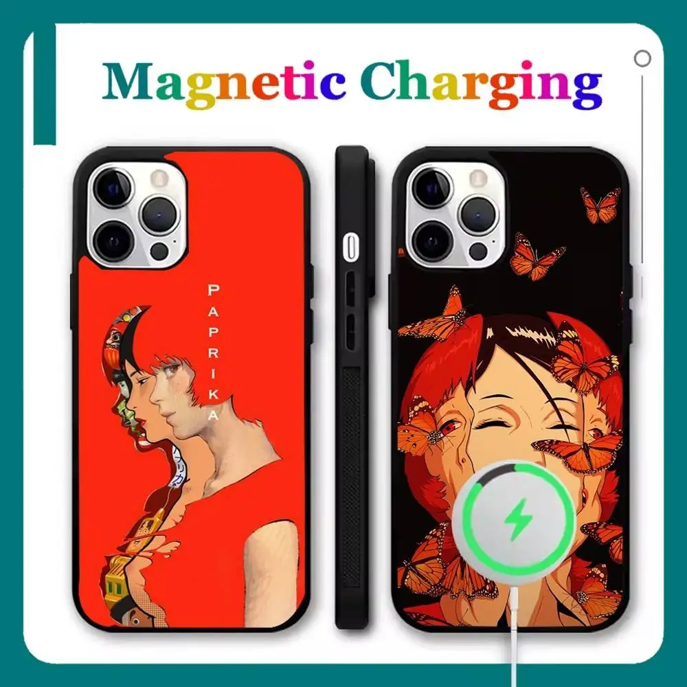 

P-Paprika Anime Phone Case For iPhone 17,16,15,14,13,12,11,Pro,Max,Plus,Mini,Air,SE New Magsafe Magnetic Wireless Charging