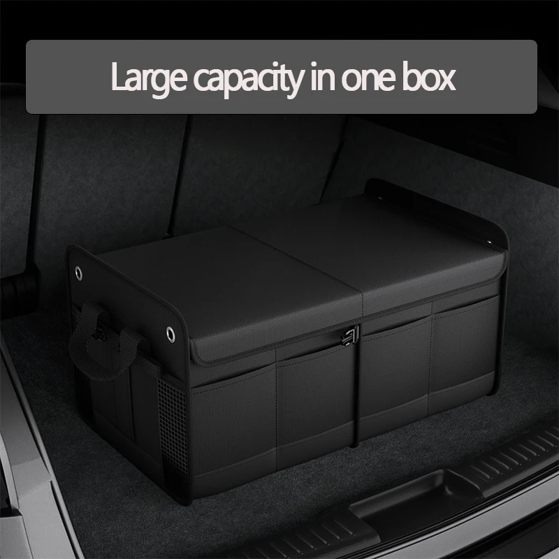 Car trunk storage box Car good things storage box arrangement Tailbox Car with car supplies complete