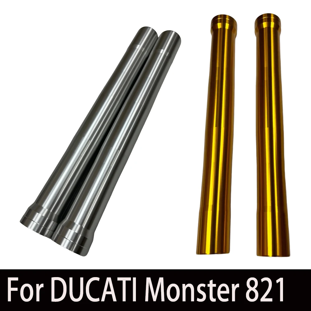 Front Outer Fork Tubes For DUCATI Monster 821 2014-2020 821 Stripes 2017 Front Fork Pipes Stanchion Exterior Bar Motorcycle