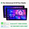 Autoradio Android Auto Carplay Autoradio Multimedia Player Universal WIFI BT 4G GPS Autoradio Auto Intelligente Systeme Nr. 2 DIN 1