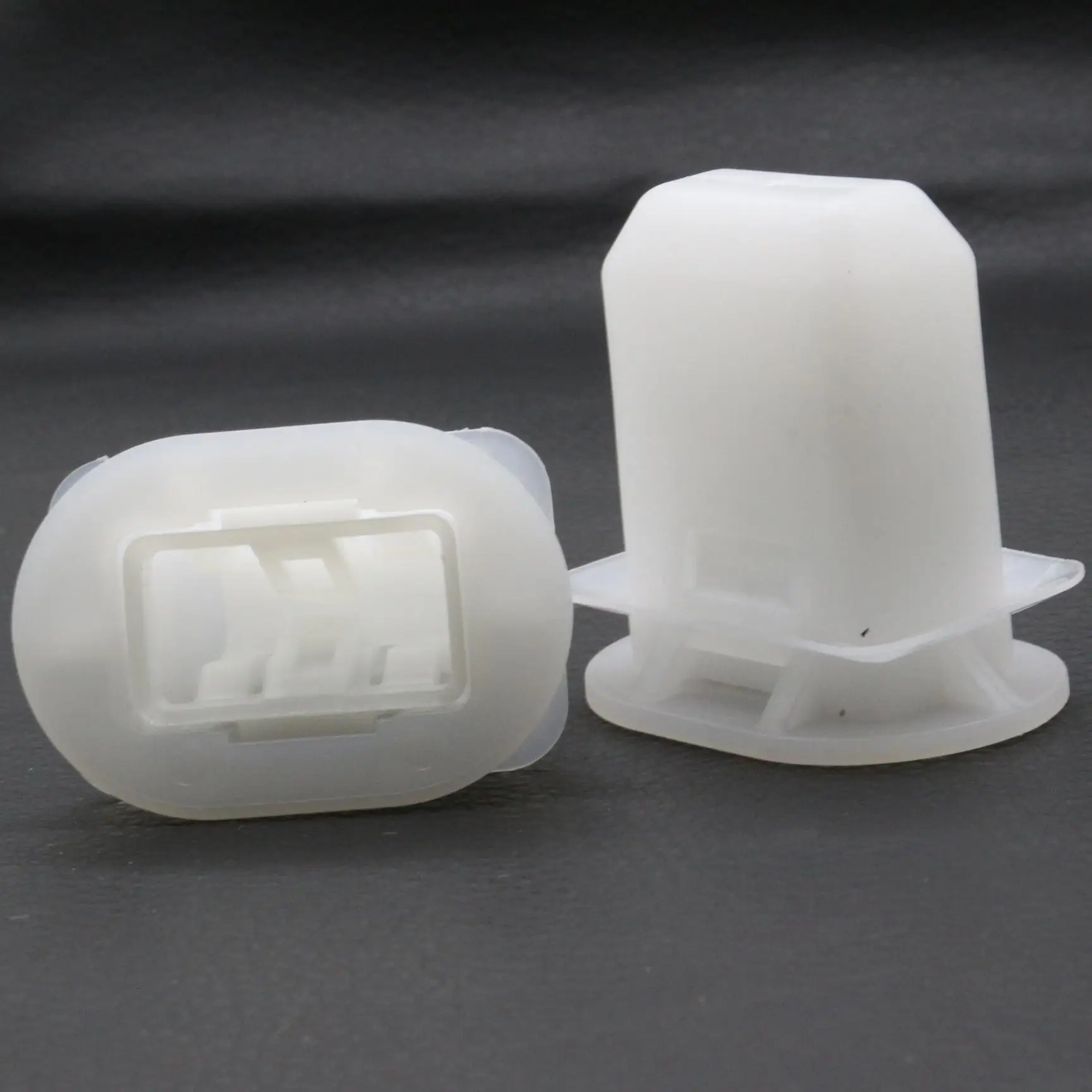 4 قطعة وسادة المقعد الخلفي من النايلون مجموعة خطافات مقاطع السحابات مناسبة لكزس GS RX NX LC هو تويوتا كراون كورولا الأبيض 72693-12080