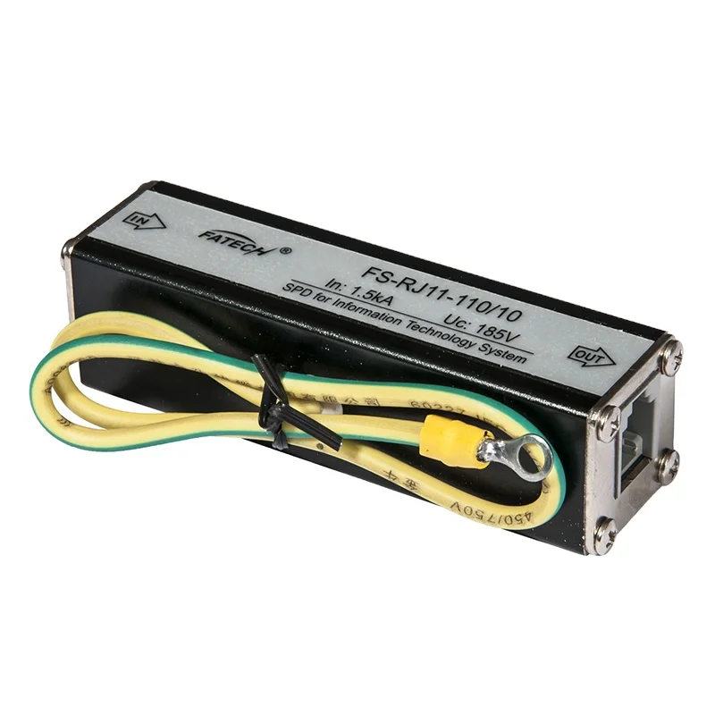 

Surge protective device Coaxial system RJ11 telephone surge arrester