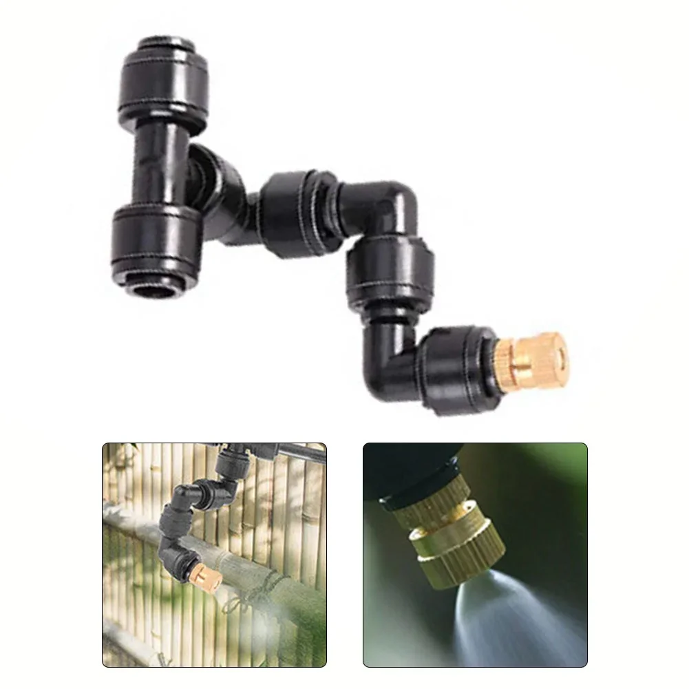 1PCS Mist Sprinkler 360 Degree Adjustable Fogger Sprayer Atomizing Misting Nozzle Kit For Terrarium Tank For Reptiles Animals