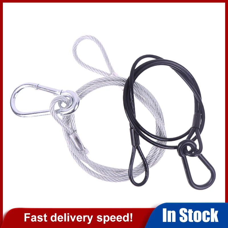 1 Piece 70/80/100cm Stage Light Safety Rope Cable/Safe Wire High Quality Steel Lock Wire Safe Rope Lock