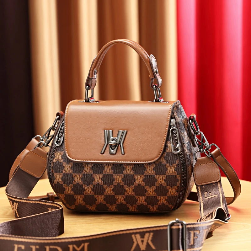 

Большая женская сумка Capaci, модная модная сумка через плечо из искусственной кожи на молнии с геометрическим узором, повседневная сумка для отдыха