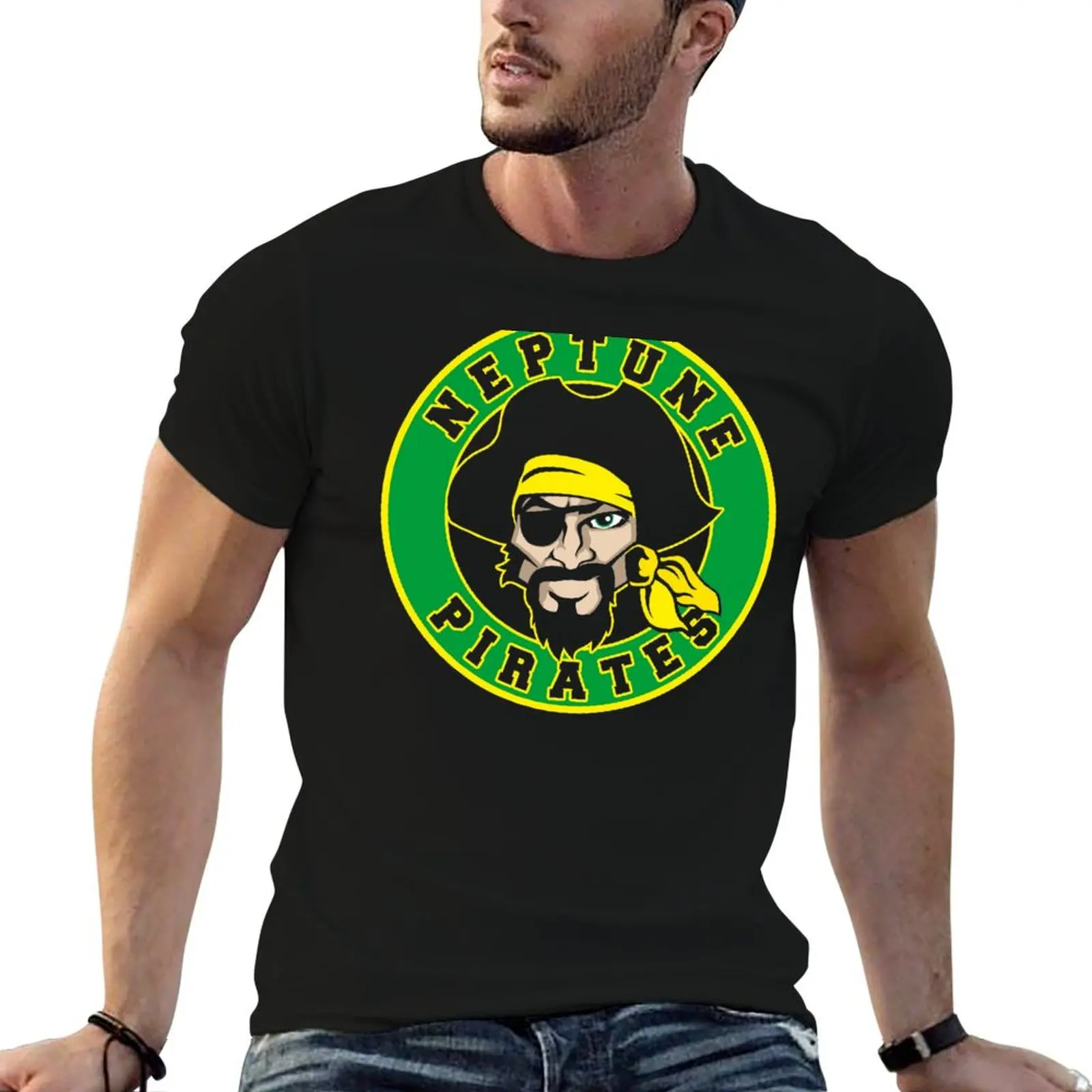 Neptune Pirates T-Shirt Simple Trendy Casual T-Shirt