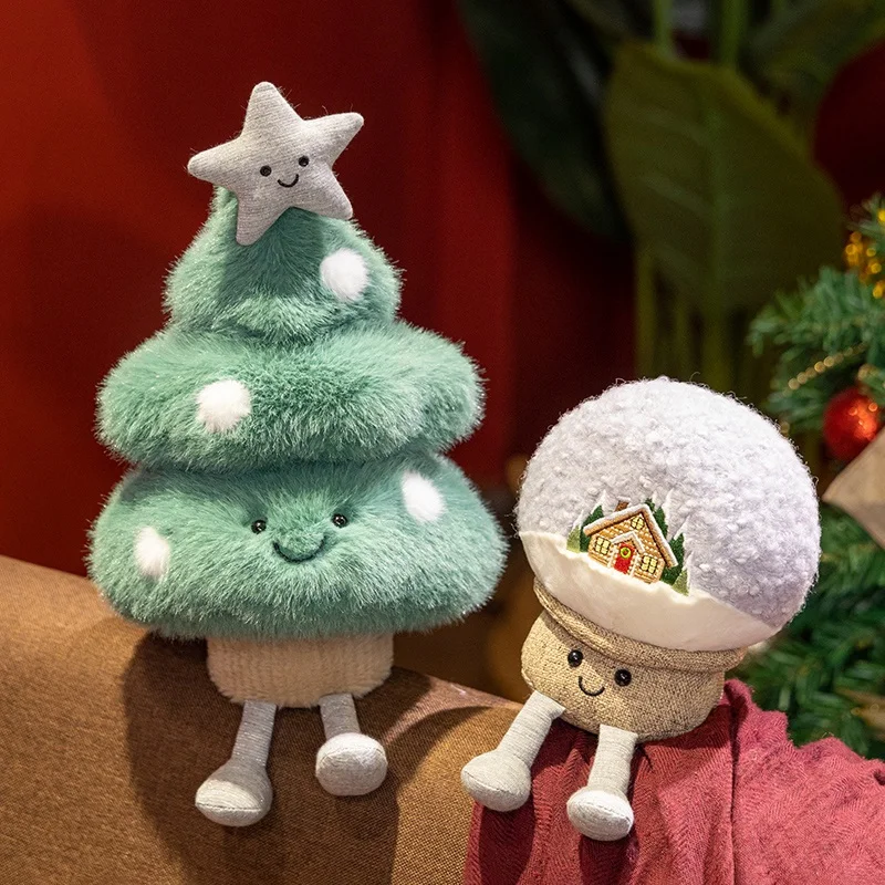 

In Stock Original Christmas Tree Doll Christmas Eve Apple Cute Plush Toy Creative Christmas Gifts For Friends And Children