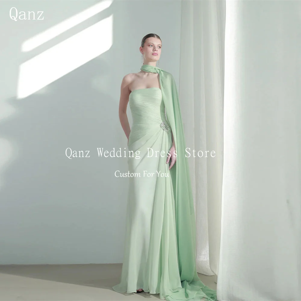 Qanz Mint Green Chi…