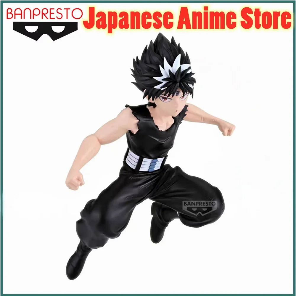 

BANDAI Original BANPRESTO YuYu Hakusho MAXIMATIC Hiei Anime Figure Action Figurine Model Figuarts Collector Toys