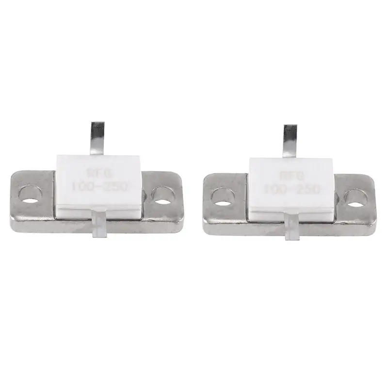 B29C-2X 250Watts 100Ohms RESISTOR Flange MOUNT 250 WATT 100 OHMS Beryllium Oxide RFR 100-250