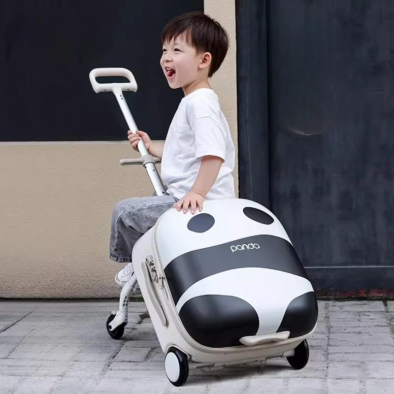 

Ride-On Kids Suitcase | Tow-Along Toddler Luggage | Carry-On Cute Bag with Wheels | Kids Luggage and Airplane Travel Essentials: