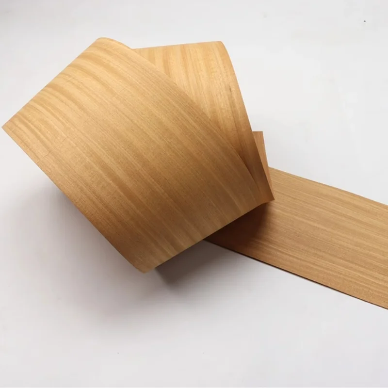 

1pcs 13*250cm 0.5mm Pure solid wood Teak King veneer furniture Cabinet And Home Decor Door Panels