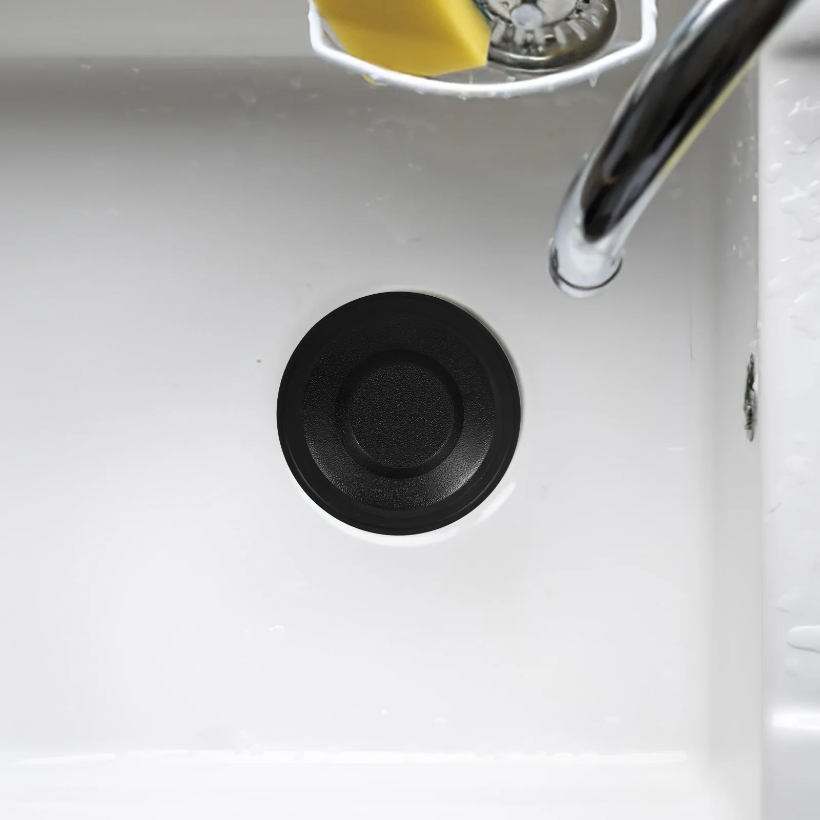 

Rubber Sink Plug For Garbage Disposal Durable Kitchen Drain Stopper Smooth Design Long-Lasting Usage Tool Parts