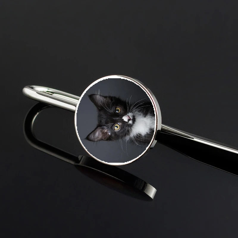 Cat Bookmark Metal Custom Marks Free box and Indicators of Custom Islamic Books gift