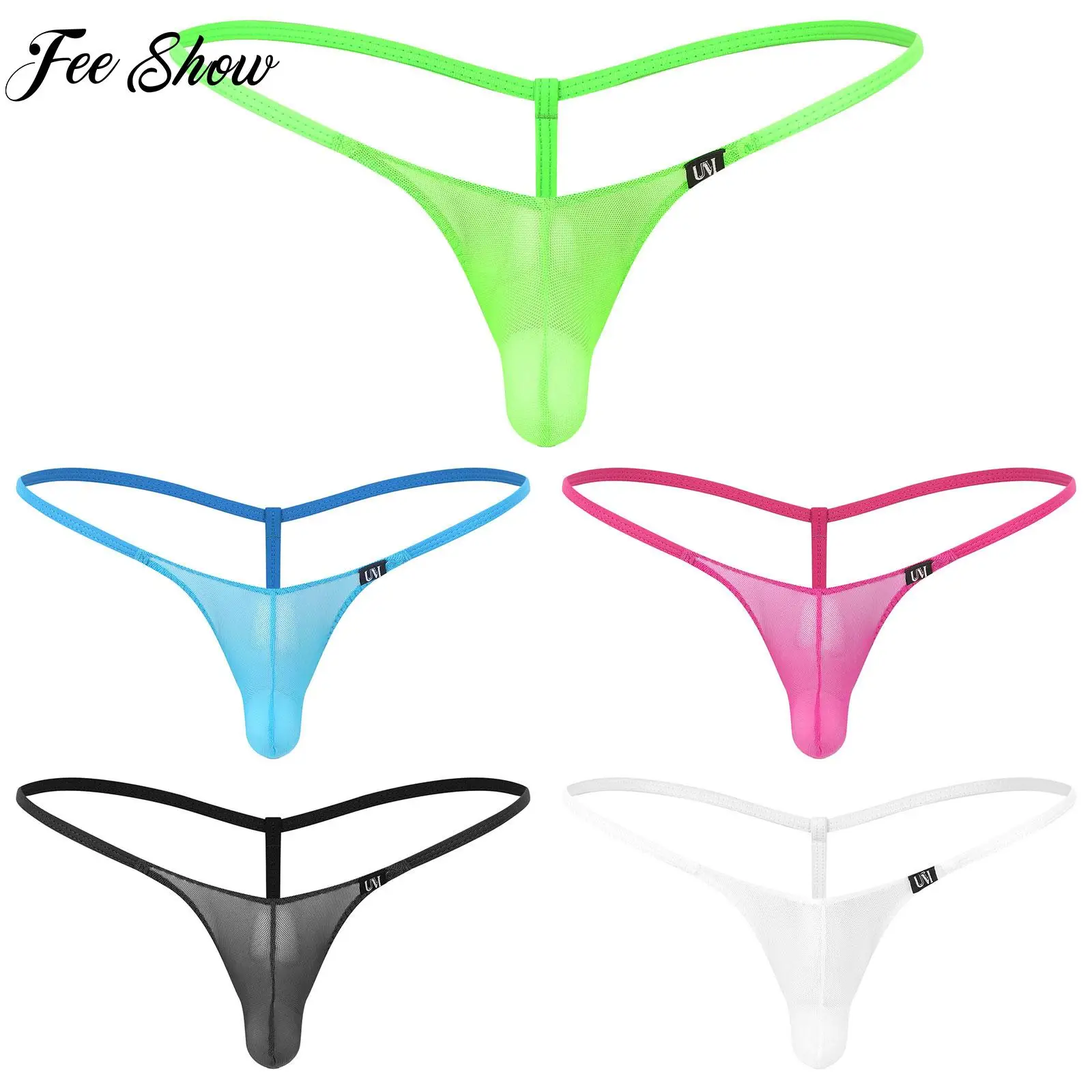 

Сексуальная горячая мужская цельная пляжная одежда, прозрачные сетчатые стринги, нижнее белье, соблазнительное нижнее белье для вечеринки у бассейна, ночной клубной одежды