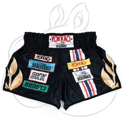 EVERBOUT Muay Thai Boxing Man Sanda Shorts Running Sports Fitness Children Fashion Printed syna world cp company