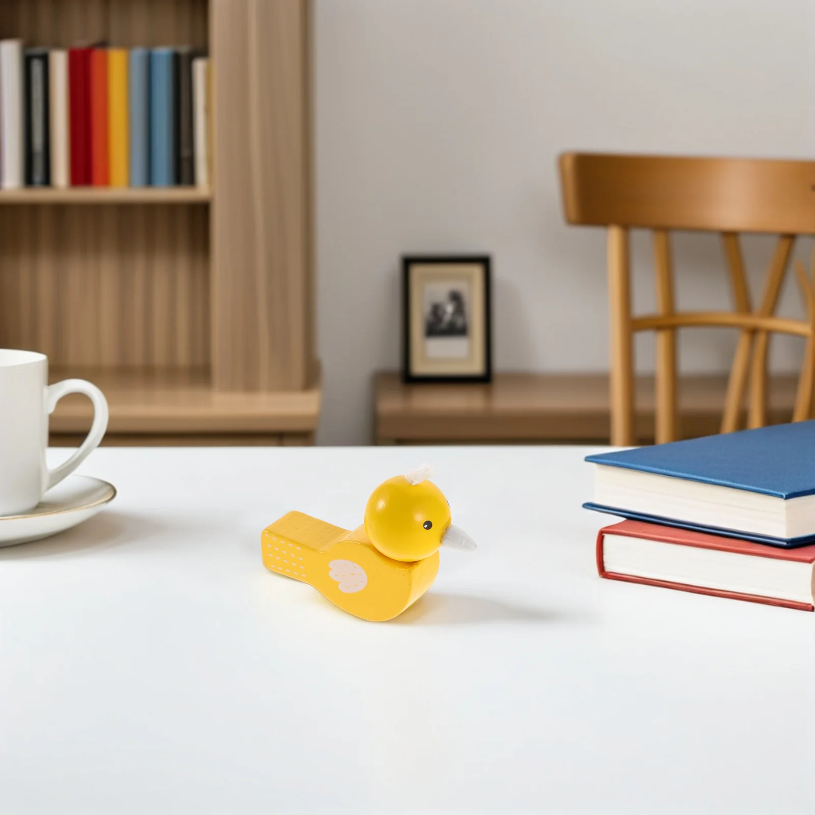 นกหวีดไม้เลียนเสียงนกร้อง 4 ชิ้น เครื่องดนตรีสำหรับเด็กเล็ก ของขวัญวันเกิด ของเล่นนกสำหรับเด็ก