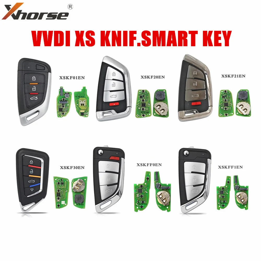 XHORSE VVDI مفتاح ذكي عالمي القرب عن بعد XSKF01EN/XSKFF0EN/XSKFF1EN/XSKF20EN/XSKF21EN/XSKF30EN لأداة المفاتيح الصغيرة Max Pro #1