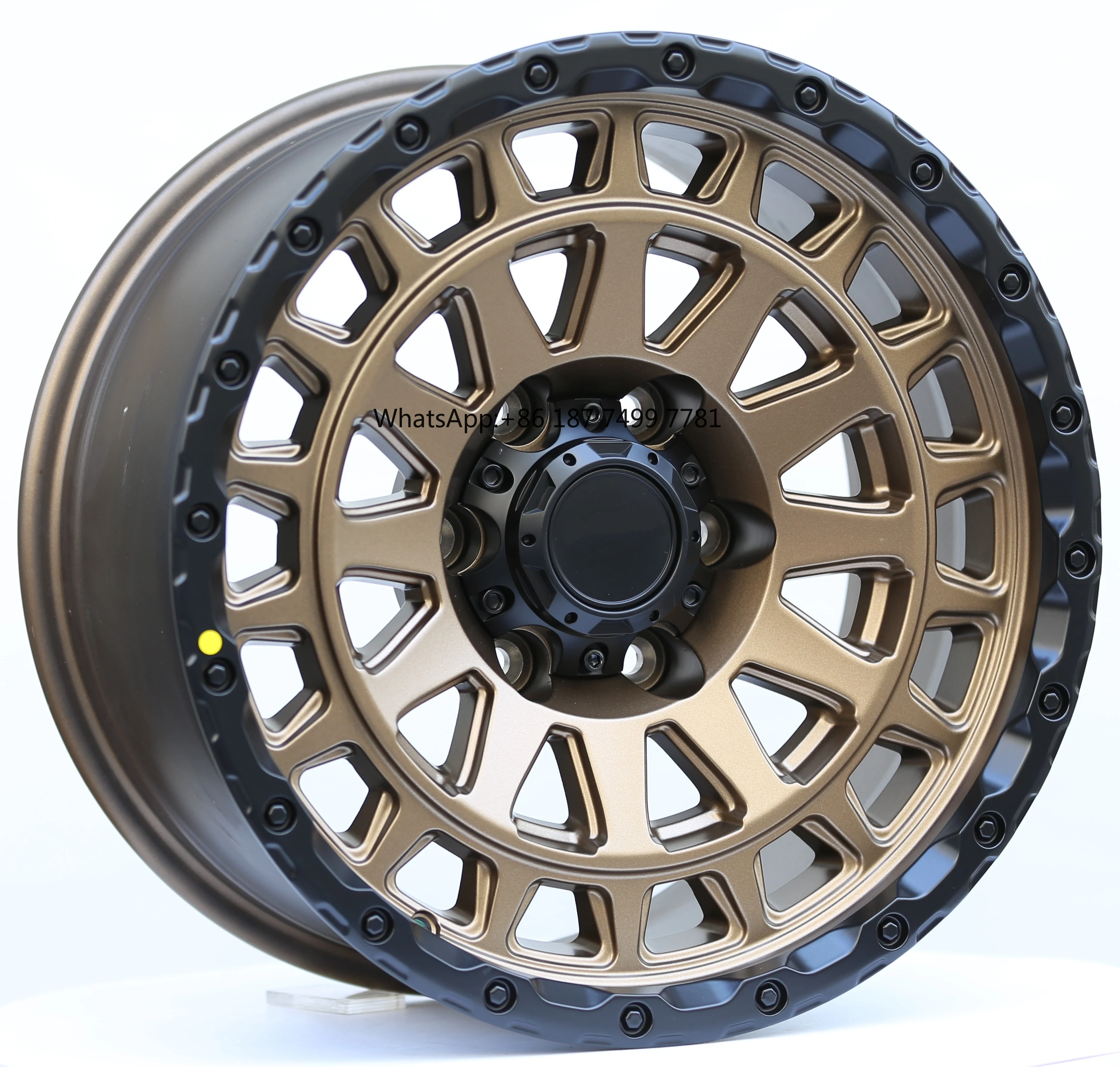 

17-Inch Aluminum Alloy Wheels 5x127 6x139.7 for Wrangler Chevrolet Silverado for . .for Hummer H3 Upgrade Modification