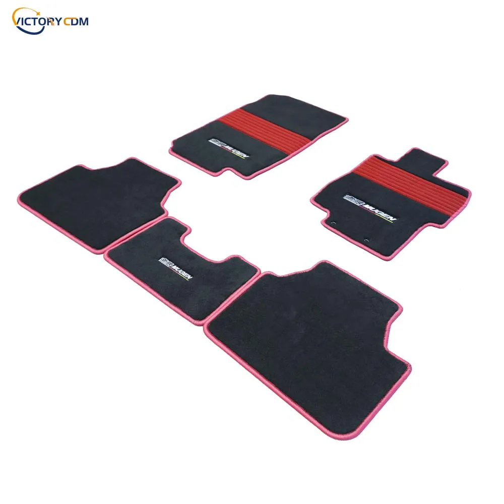 سيارة السجاد القدم الحصير خطوة حصيرة ل 5 قطعة مخصص صالح سيارة الحصير لهوندا أكورد CL7 2003-2008 عدم الانزلاق القدم الحصير مجموعة LHD/RHD