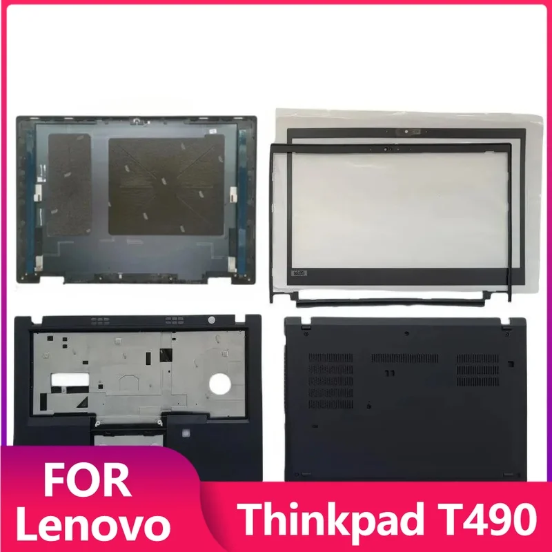 

T новый оригинальный чехол для Lenovo Thinkpad T490 с задней крышкой ЖК-дисплея/рамкой ЖК-дисплея/подставкой для рук/основной крышки 02HK963 02HK965 02HK968 02HK957 01YN936
