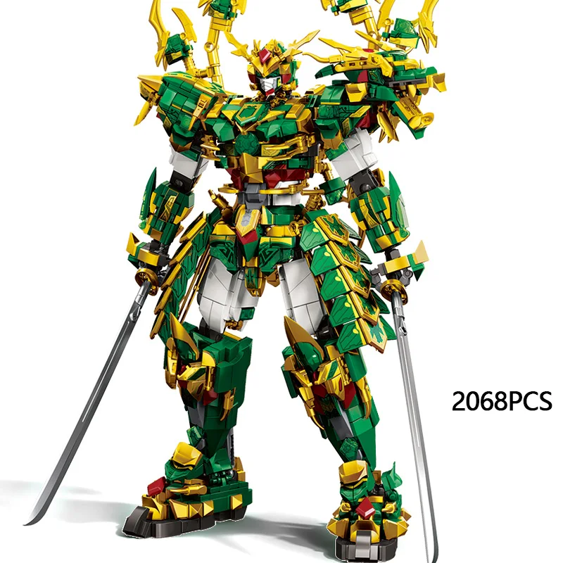 Mech WUKONG Building Block Toys Set Monkey King Sets Series Robots Warrior Knight Hero Model DIY Bricks Toys For Kids Boys Gift