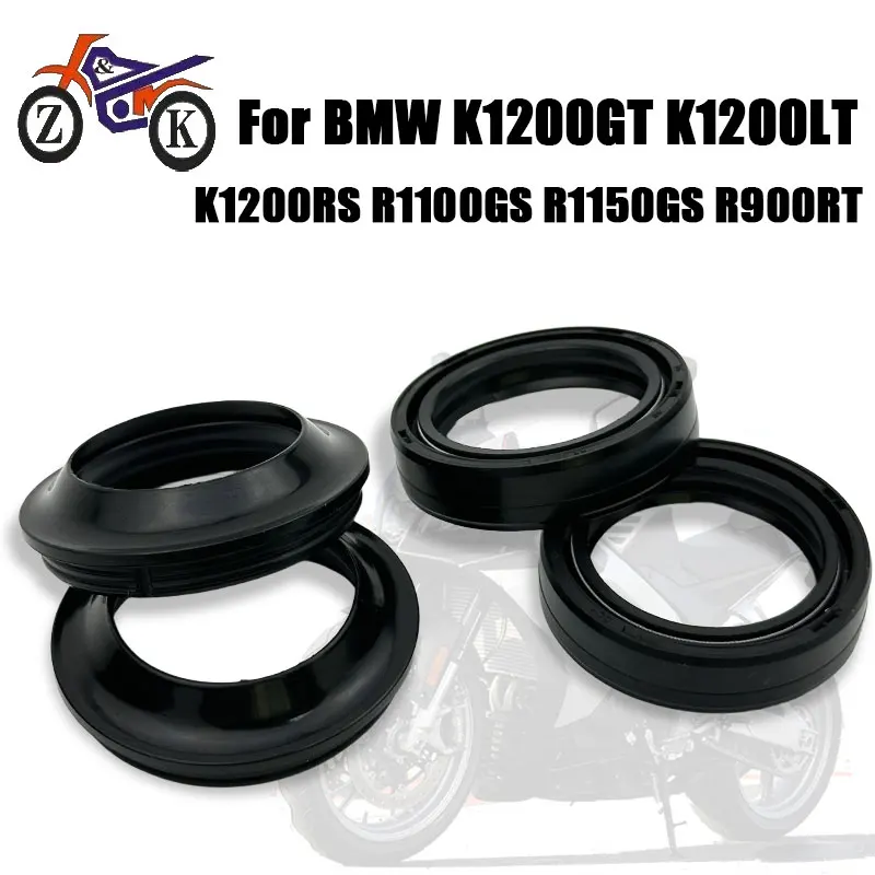 35x48x11 Motorcycle Front Fork Oil Seal Dust Cover Kit Replacement For BMW R1200RT K1200GT R1150GS K1200RS R1200R R1100S R1200C