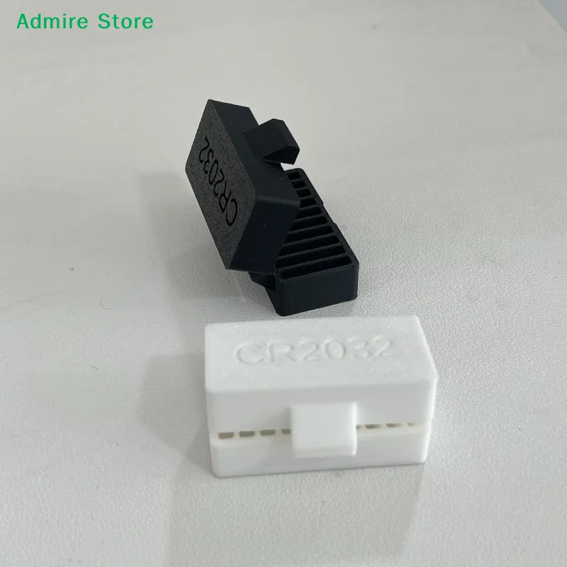 10-Hole CR2032 Button Battery Holder With 10 Drawer Slots - Portable Storage Box For Small Batteries, Prevents Loss