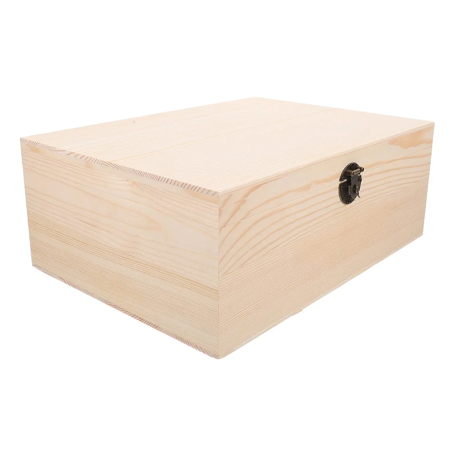 

Wooden Storage Box Vintage Container Desktop Organizer Boxes for Watches Glasses Crafts Keepsakes Small Wooden Boxes