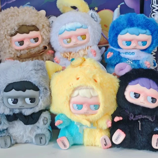 

New Monboo emotional weather station Series Pendant toys action figures Model doll Room Decoration Trendy girl kids gift