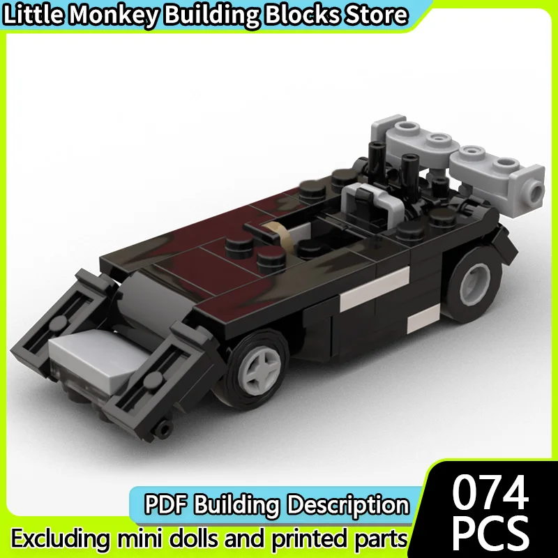 

Speed Racing Car Model MOC Building Bricks MK II Top Tier Racing Car Modular Technology Children Holiday Gifts Assemble Toy Suit