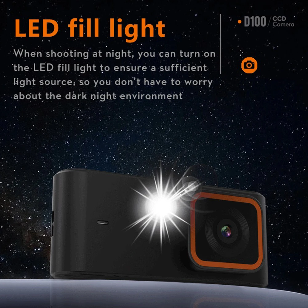 Камера высокого разрешения 8, ретро-фильтры, винтажная компактная камера, маленькая камера для видеоблогов для начинающих фотографий