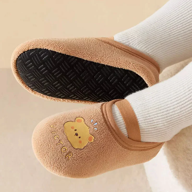 

Cute Cartoon Baby Floor Socks Non-slip Soft Sole Toddler Sock Boy/Girls Cotton Kid's Toddler Warm Shoes Infant First Walker 1-4Y