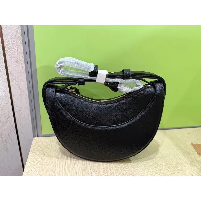 

Модная женская сумка премиум-класса, кожаная сумка через плечо в форме полумесяца, популярная сумка через плечо на весну и осень