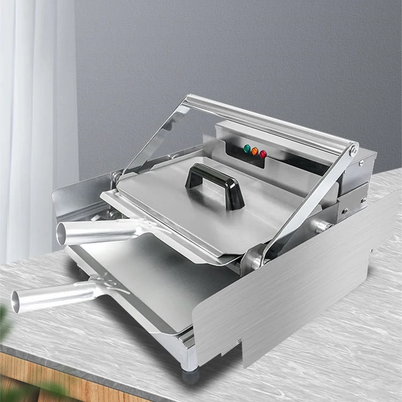 #~for1KW Hamburger Machine Commercial Electric Bake Burger Maker Bread Grill Double Layer Batch Bun Toaster Heater With Timer
