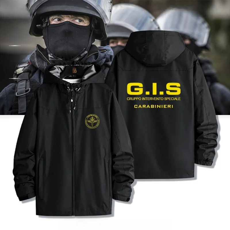 

Куртка тактическая мужская из полиэстера для спецназа, ветрозащитная, с длинными рукавами, на молнии, повседневная...