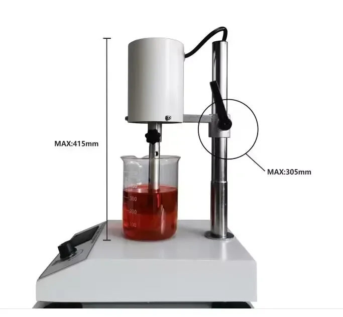 mini Adjustable high speed homogenizer laboratory disperser emulsifier tissue high speed homogenizer mixer