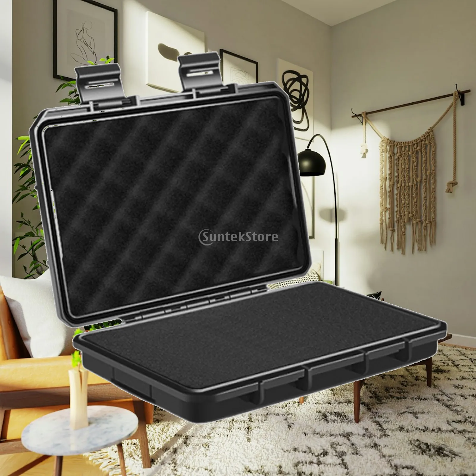Model Car Protector Case for 1 64 Scale Diecast Vehicles with Dustproof Seal and Stackable Design Black