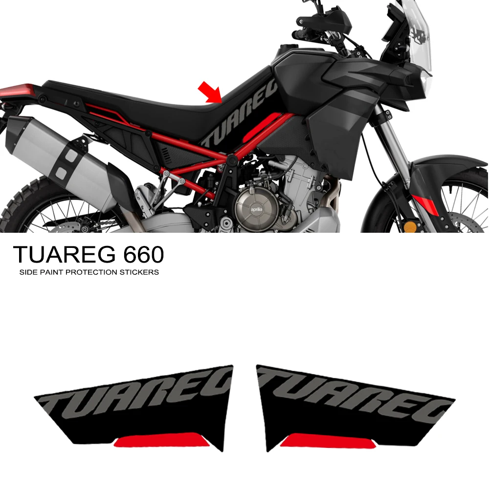 

For Tuareg 660 Accessories Body Stickers For Aprilia Tuareg660 Motorcycle Stickers SetAnti -scratch Side Protective Paint Protec