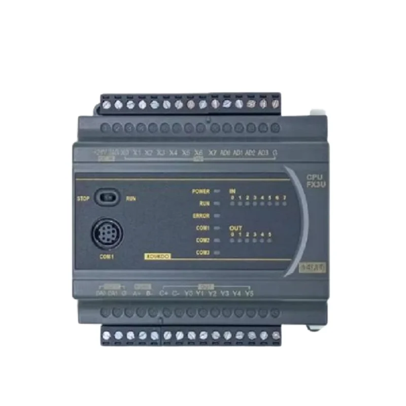 

FX3U-14MR FX3U-14MT PLC программируемый контроллер, 8 входов, 6 выходов, 4AD2DA с RTC