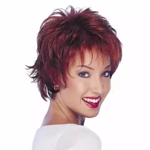 

New Arrival High Temperature Silk ort Curls Wig Full Coverage Hair Replacement for Women Hair Loss Hairpiece