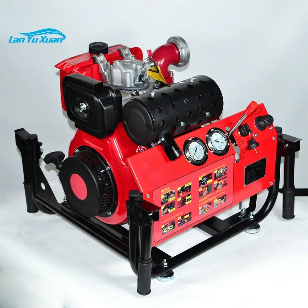 hot selling 499cc 13 Recoil starter/Electric starter high-pressure pump Portable  fire fighting pump