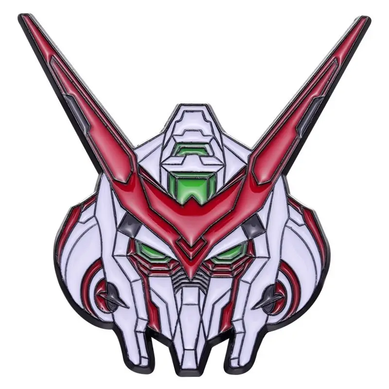 Robot Gundam Brooch Cute Fashion Cartoon Personality Creative Kawaii Simple Durable Alloy Badge Gift for Friends' Birthday - view 6